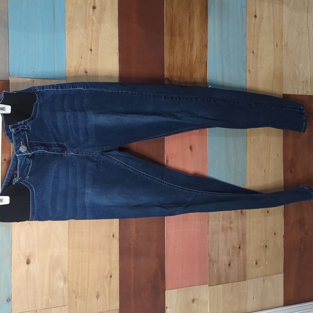 Large hot kiss maternity jeggings